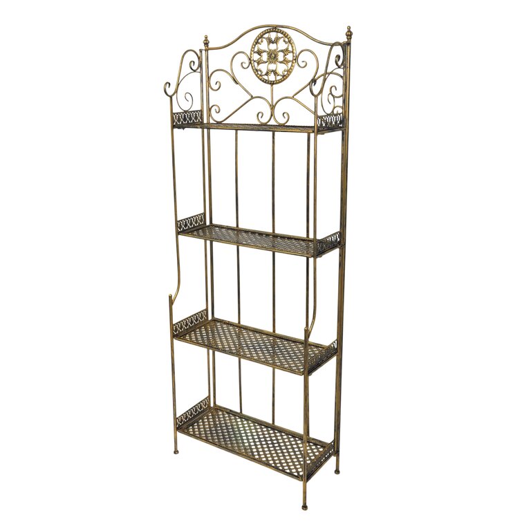 Rod deals iron bookcase